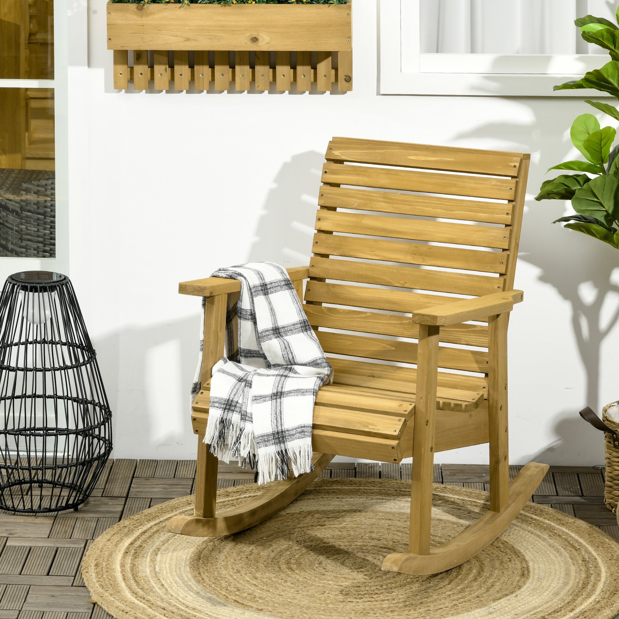Outdoor Rocking Chair