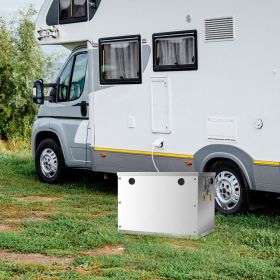 Battery Box Group 24/31 Aluminum Alloy Shell For Off-Road Racers & Trucks (Option: Silver)